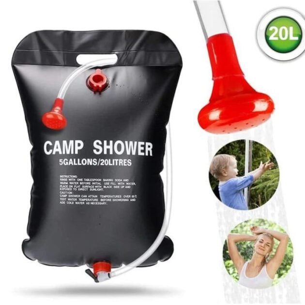 Sac de douche camping multifonction 20L